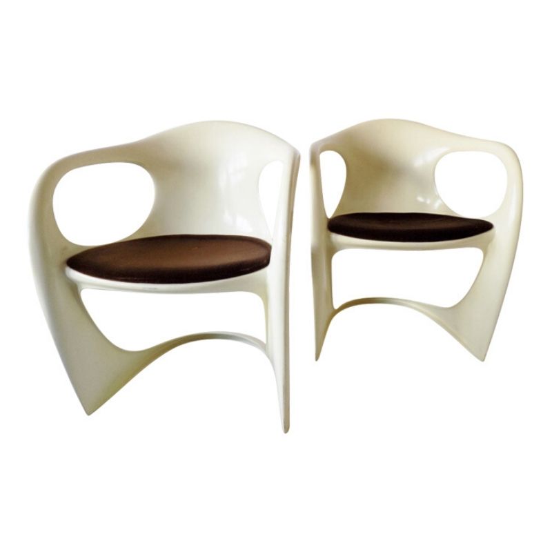 Casala Casalino set of 2 stackable Dining Chairs by Alexander Begge