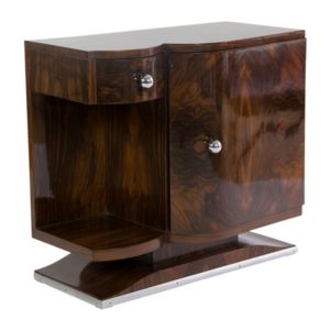 1930s Art Deco bedside cabinet