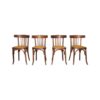 Series of 4 Fischel chairs 1929/1934