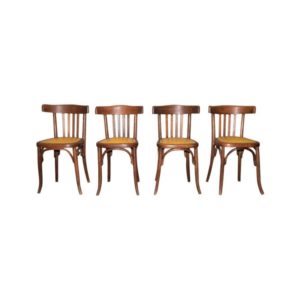 Series of 4 Fischel chairs 1929/1934
