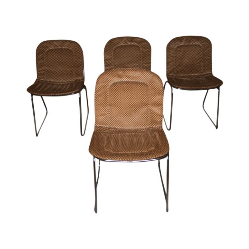 Set of 4 chairs, 70s