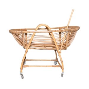Rattan cradle from the 60's