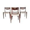 Series of 4 chairs 1960s