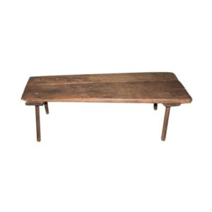 Ancient brutalist bench