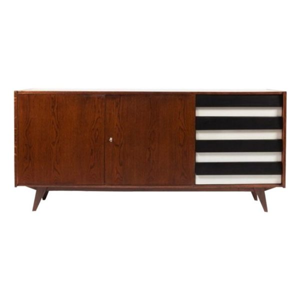 SIDEBOARD Jiri Jiroutek for Interier Praha – U 460 black&white