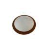 Teak mirror, Denmark, 1970s.