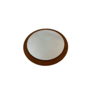 Teak mirror, Denmark, 1970s.