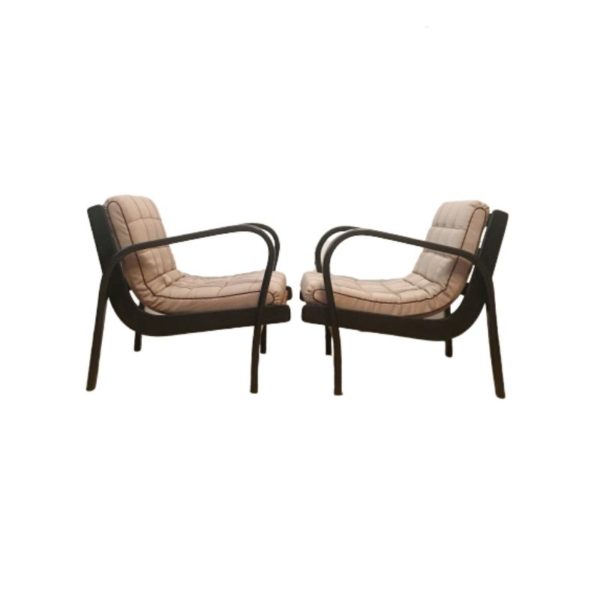 Armchairs by Karel Kozelka and Antonin Kropacek, 1940s (pair) Armchairs by Karel Kozelka and Antonin Kropacek, 1940s (pair)