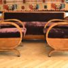 Art Deco Living Room Set, 1920s
