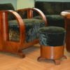 Art Deco Living Room Set, 1920s