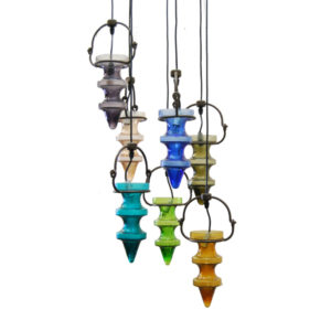Rare hanging lamp by Nanny Still McKinney for Massive, 1960s
