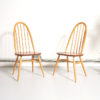 Pair of Ercol chairs 1960
