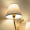 Pair of Norwegian Branch Brass Wall Lamps from Astra, 1956