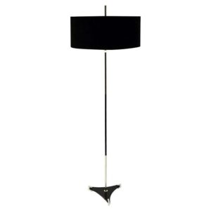 Lovely Black Floorlamp from Solberg Fabrikker, Norway 1960s