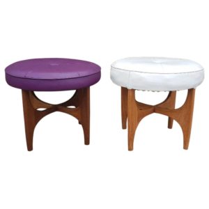 Vintage G Plan Teak Stool, Ottoman, 1960s Astro Danish Midcentury