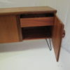 Vintage teak sideboard with pin feet