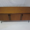 Vintage teak sideboard with pin feet