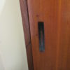 Mahogany filing cabinet with lockers, 1970s