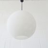 Peill & Putzler glass ball hanging lamp Como by Gangkofner, pendant lamp Mid Century Ø 40 cm