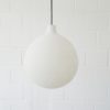 Peill & Putzler glass ball hanging lamp Como by Gangkofner, pendant lamp Mid Century Ø 40 cm