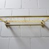 Mid century wardrobe hallway set, wardrobe and umbrella stand 50s gold
