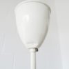 Mid Century Sputnik Chandelier metal opal glass white, ball lamp