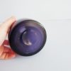 Glass vases set purple, blue and red, vases mixed lot blown, Murano glass mid century