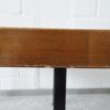 Square coffee table with Viennese weave, 1960s side table