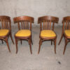 Series of 4 Fischel chairs 1929/1934