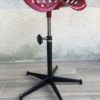 Vintage high and ajustable industrial Stool