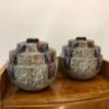 Pair of Art Deco VASES Signed Louis DAGE Pair of Art Deco VASES Signed Louis DAGE