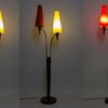 Mid-century modern floor lamp, 1950s 1960s design