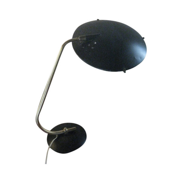 Lampe UFO Aluminor noir 1950