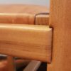 chairs in elm and leather