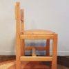 chairs in elm and leather