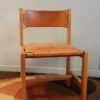 chairs in elm and leather