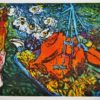 Malcolm Morley print Aegean Crime from the Odysseys of Enoch Suite, 1986, American Malcolm Morley print Aegean Crime from the Odysseys of Enoch Suite, 1986, American