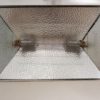 Chrome & brass floor lamp by Deknudt Lighting 1970`s ca, Belgian