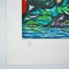 Malcolm Morley print Trojan Calvacade from the Odysseys of Enoch Suite, 1986 American