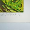 Malcolm Morley print Leopards from the Odysseys of Enoch Suite, 1986, American Malcolm Morley print Leopards from the Odysseys of Enoch Suite, 1986, American