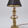 Antique bronze statue lamps, set of 3 Caryatids, gilt, 1920`s ca, French Antique bronze statue lamps, set of 3 Caryatids, gilt, 1920`s ca, French