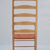 Shaker Elder`s chair, a pair, maple frame woven seat, English