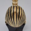 Tutankhamun lamp, Ahura porcelain, black & gold, 1970`s ca, Italian Tutankhamun lamp, Ahura porcelain, black & gold, 1970`s ca, Italian
