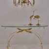 Maison Bagues style chandelier, bronze & crystal, 1940`s ca, French