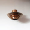 Vintage Scandinavian Verona Copper Pendant Light by Svend Middelboe for Nordisk Solar