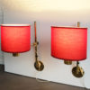 Adjustable wall-lights by Hans-Agne Jakobsson for AB Markaryd, Model V-393