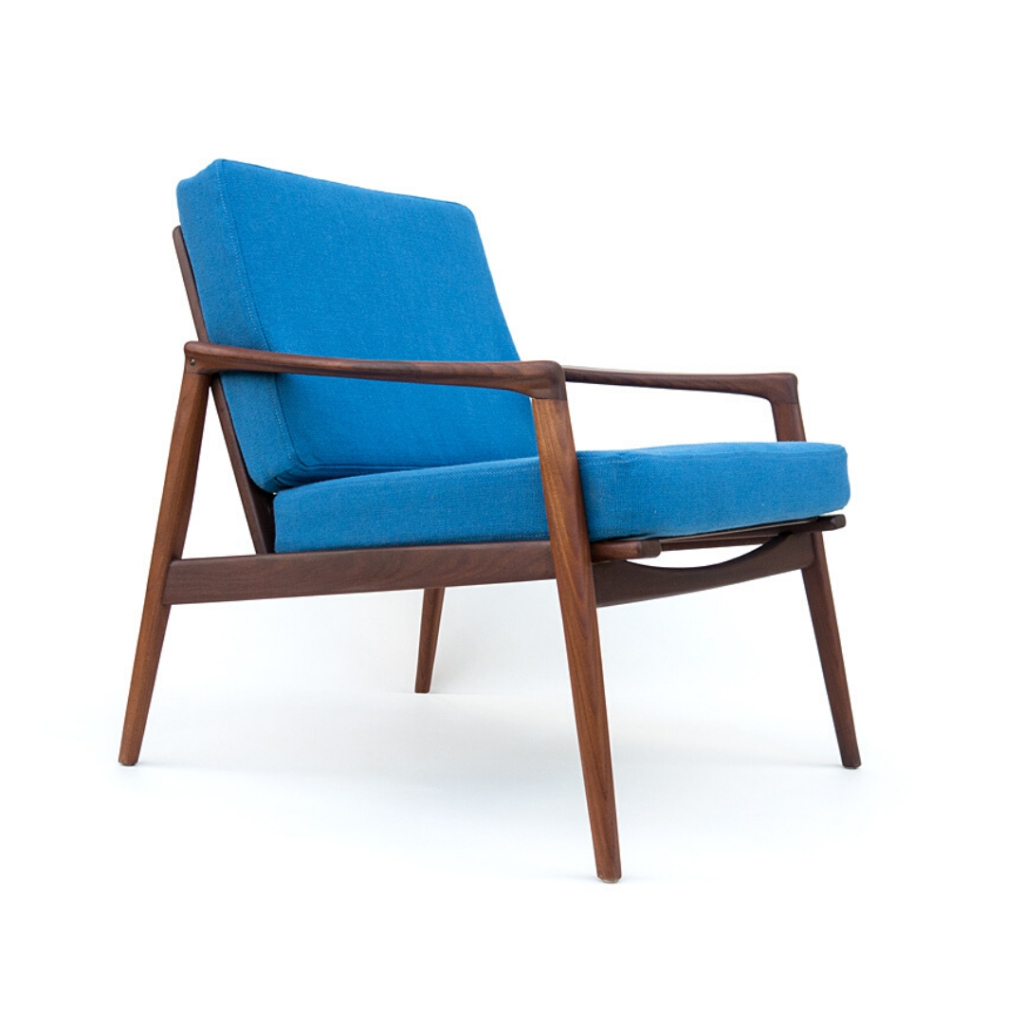 Scandinavian Mid-Century Modern Teak Easy Chair