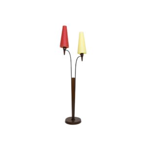 Mid-century modern floor lamp, 1950s 1960s design