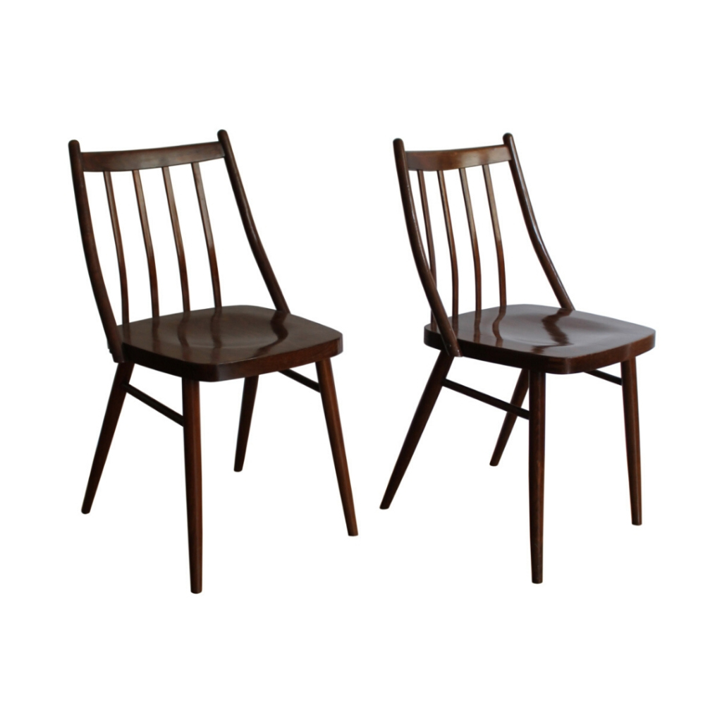Pair of Mid Century Chairs by Tatra