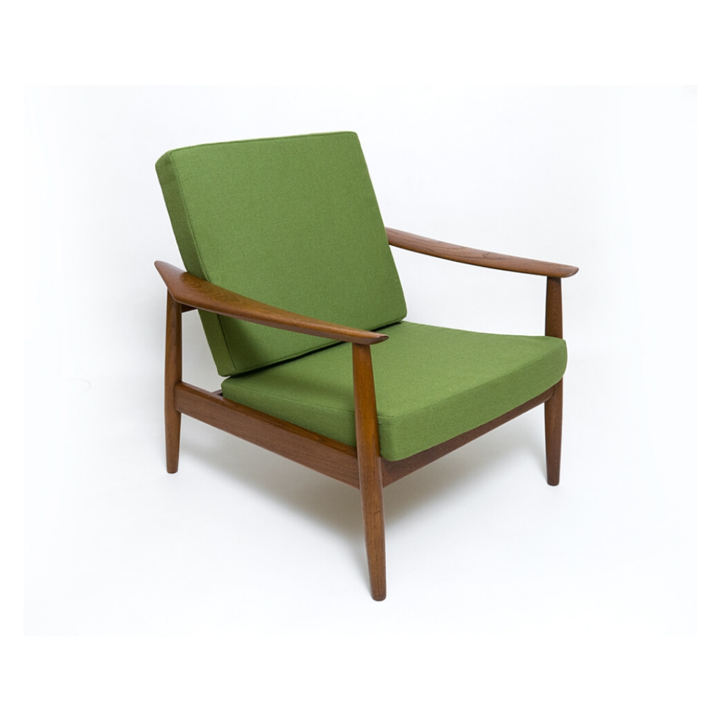 Danish modern teak easy chair FD 164 design Arne Vodder Cado / France & Son